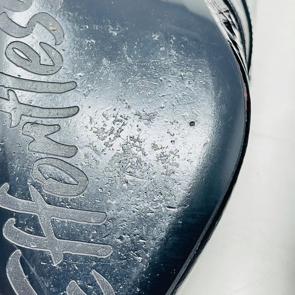 John Fluevog Black Burgundy Navy Red Patent Leather Shoe - Picture 9 of 12